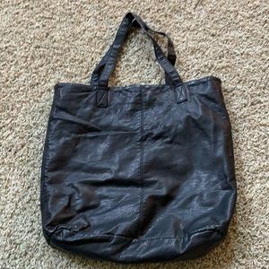 Aeropostale Faux leather tote bag